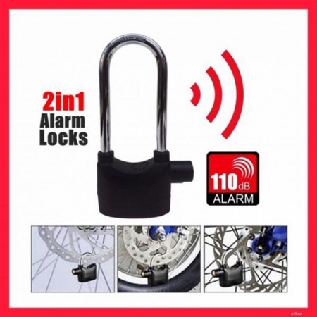 সিকিউরিটি অ্যালার্ম লক (Big Lock Size)