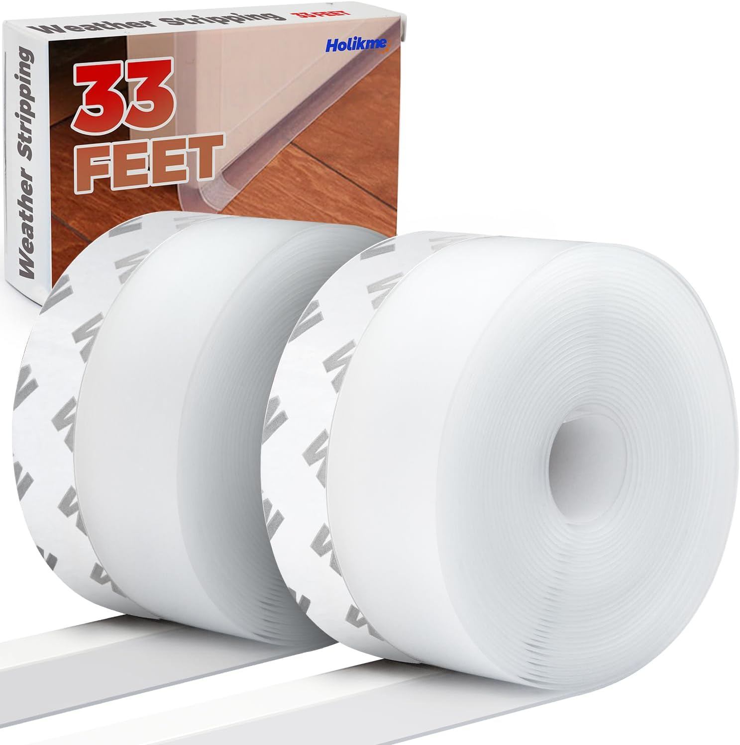 Self-Adhesive Door Bottom Silicone Rubber Seal Strip