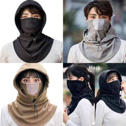 Windproof Full Face Mask Bike Hooded Mask